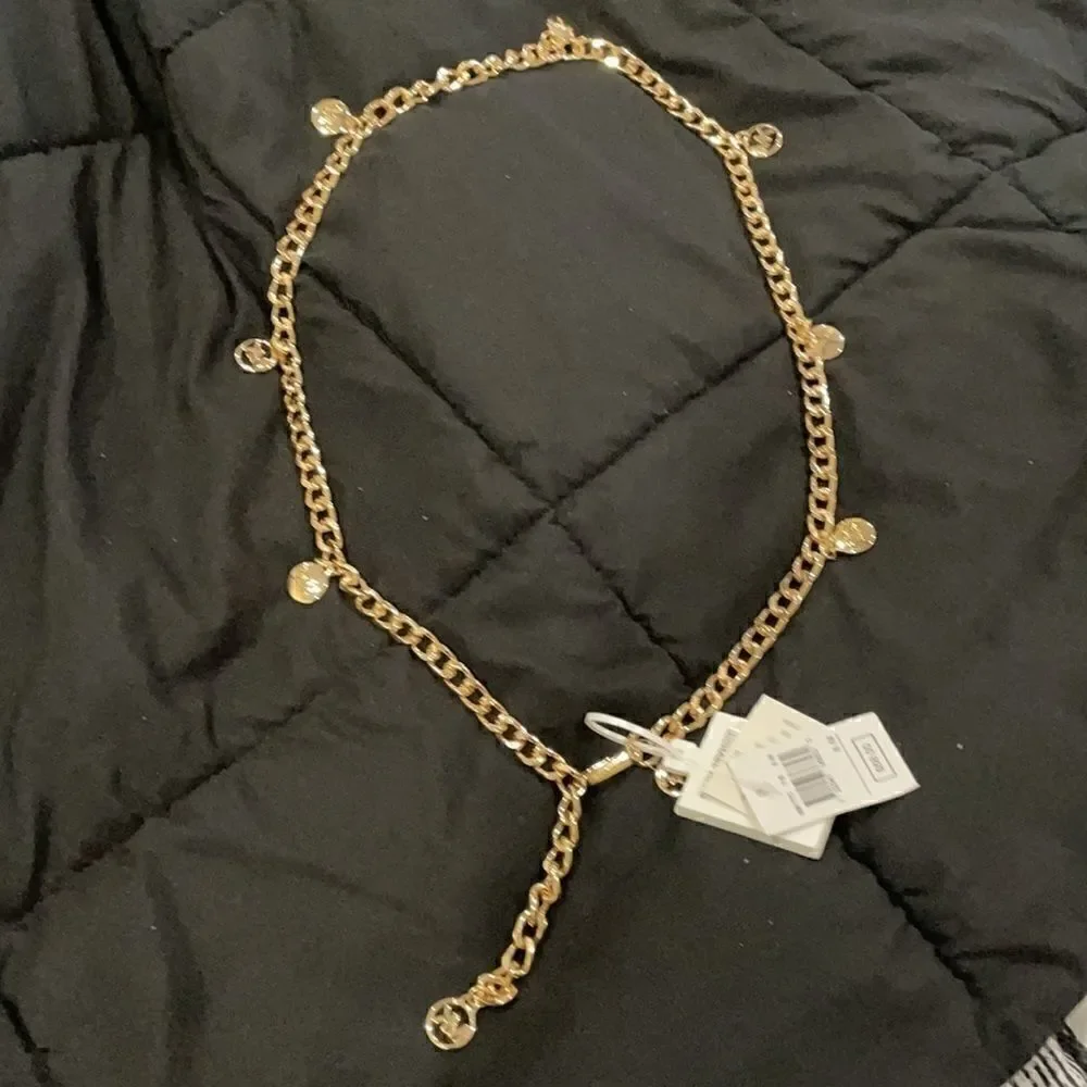 Michael Kors Chain Logo Belt